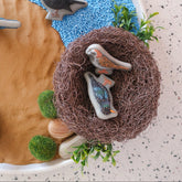 Yellow Door // Sensory Play Stones - Birds